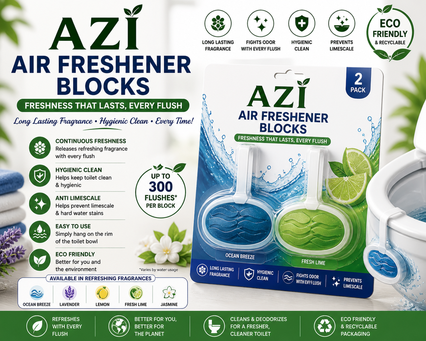 Air Freshener Blocks