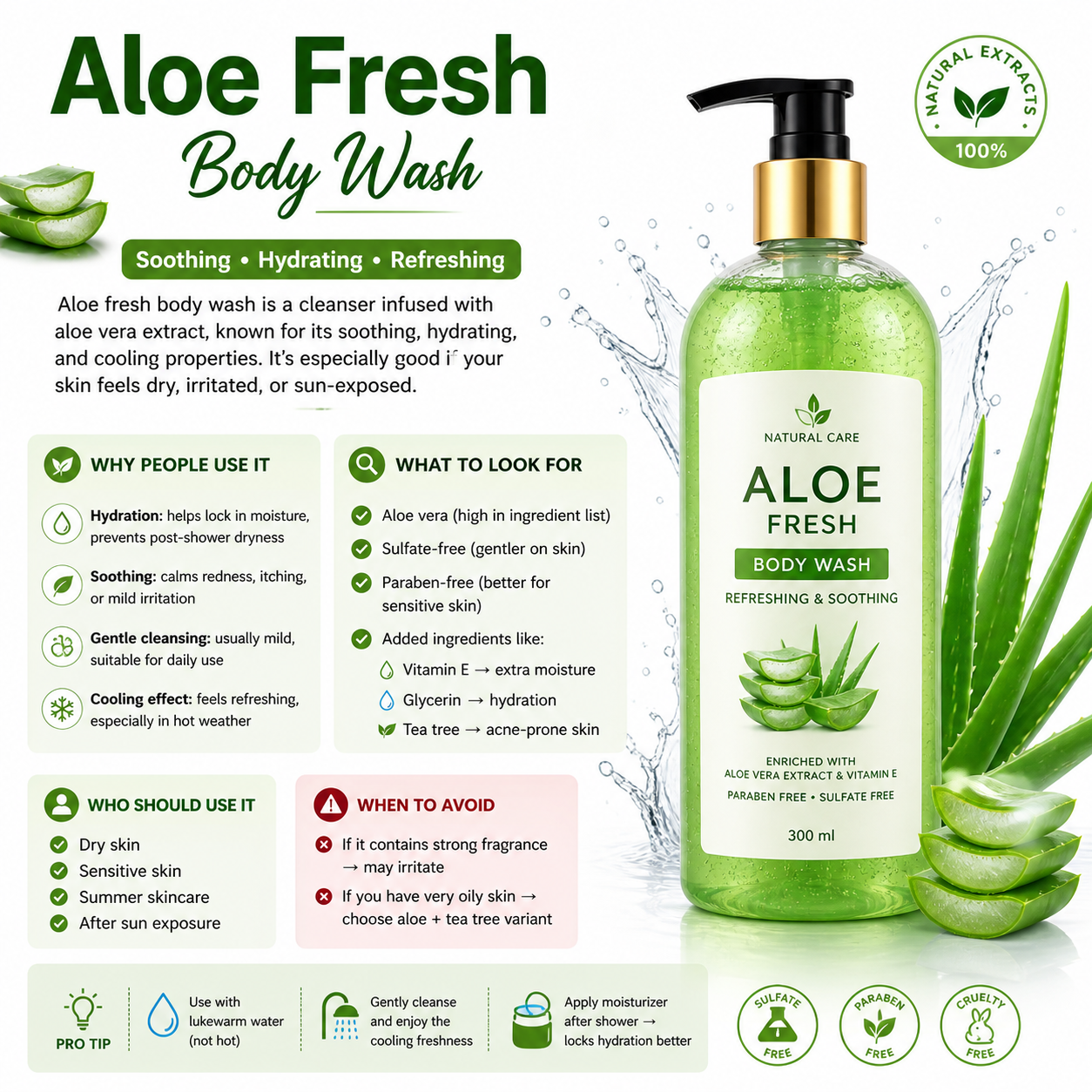 Aloe Fresh Body Wash